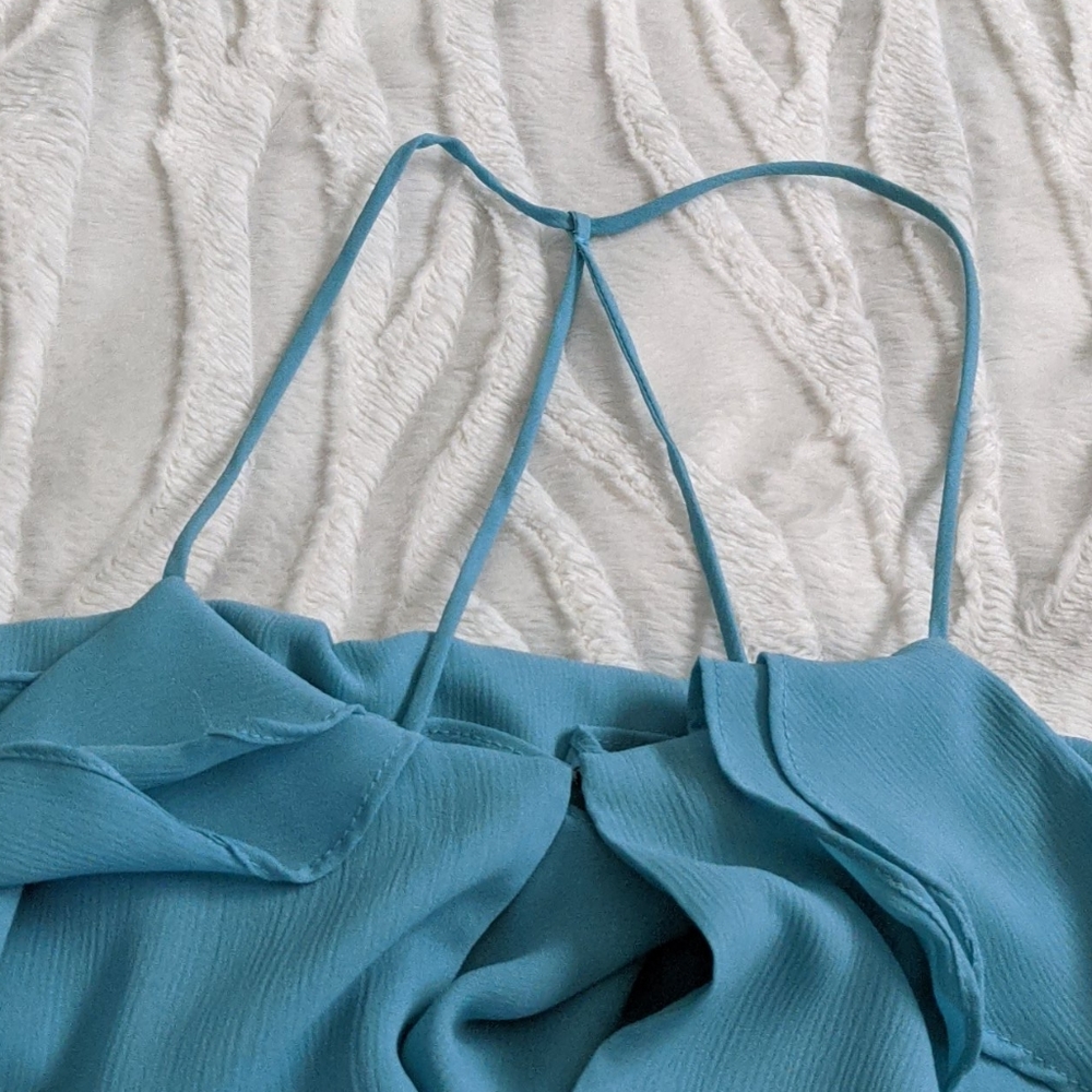 💜Everly Ruffle Midi Dress💜 - Picture 4 of 10